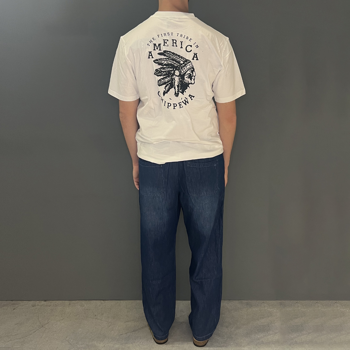 Tooco Pantaloni Chambray Dark Denim - 4 Tooco Pantaloni Chambray Dark Denim - 4