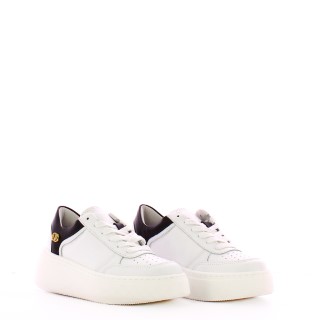 Twin Set Sneakers con dettaglio Oval T Bianco Ottico Nero - 2