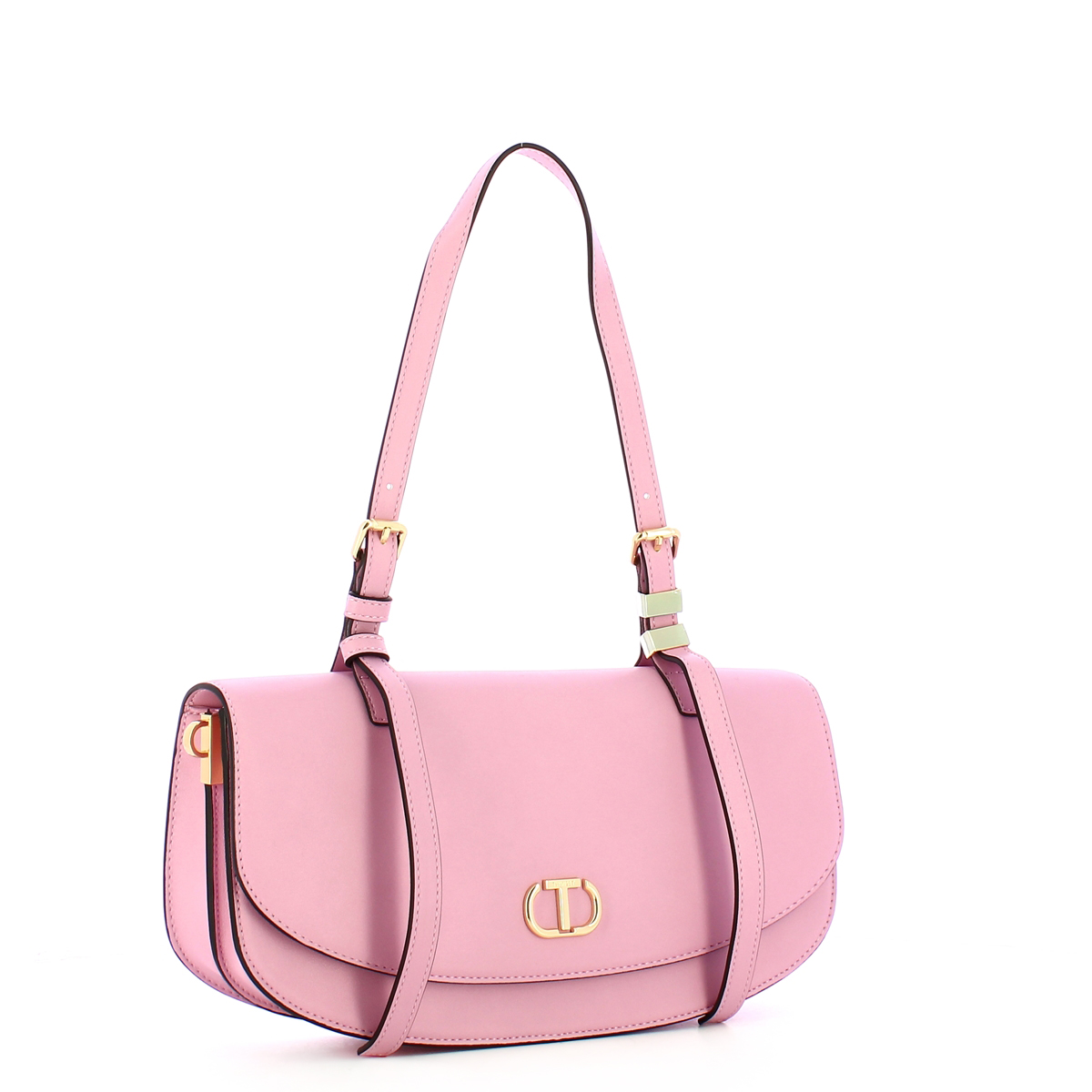 Twin Set Borsa a spalla con Oval T Prism Pink - 2 Twin Set Borsa a spalla con Oval T Prism Pink - 2