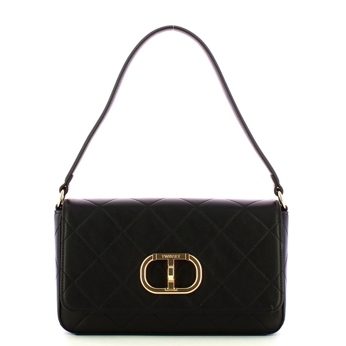 Twin Set Borsa a spalla Media Nero - 1 Twin Set Borsa a spalla Media Nero - 1