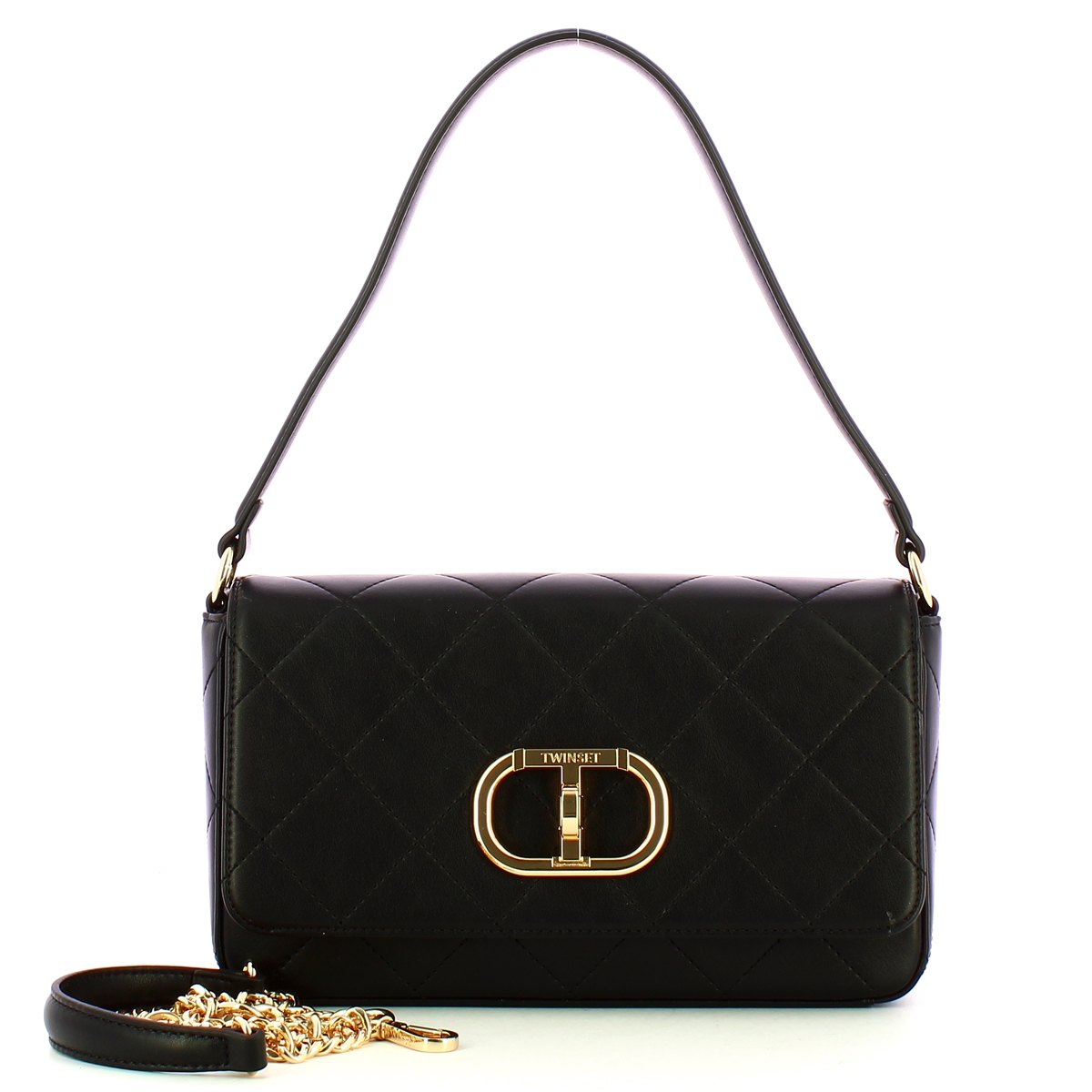 Twin Set Borsa a spalla Media Nero - 4 Twin Set Borsa a spalla Media Nero - 4