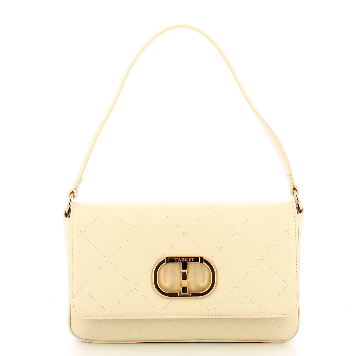 Twin Set Borsa a spalla Media Old White - 1 Twin Set Borsa a spalla Media Old White - 1