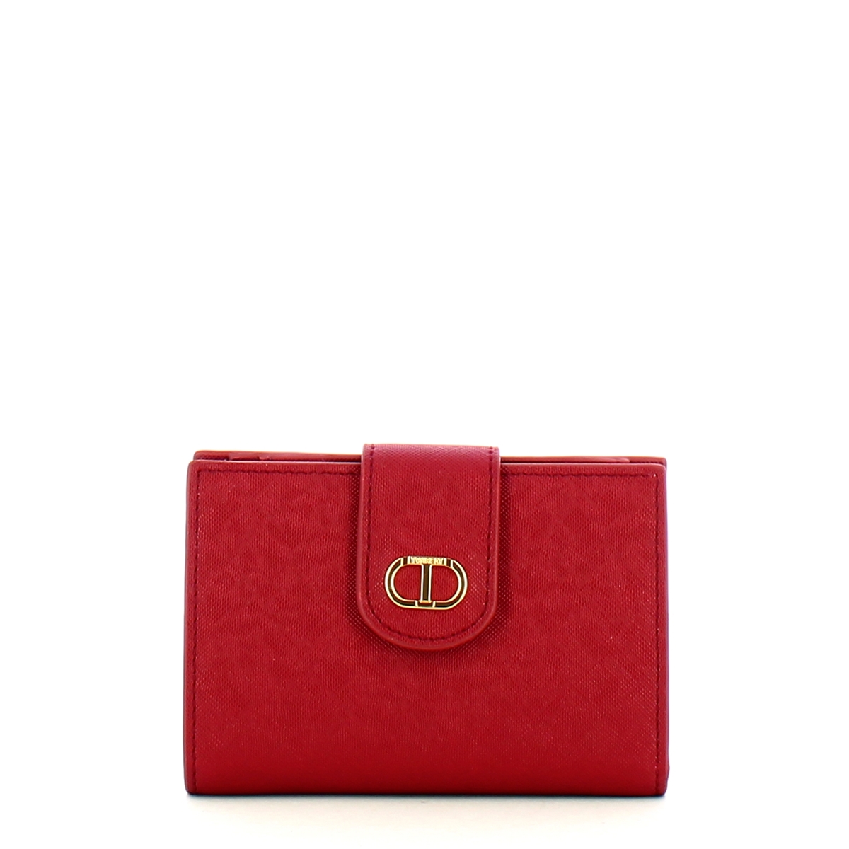 Twin Set Portafoglio Medio Oval T Rosso Pompeiano - 1 Twin Set Portafoglio Medio Oval T Rosso Pompeiano - 1