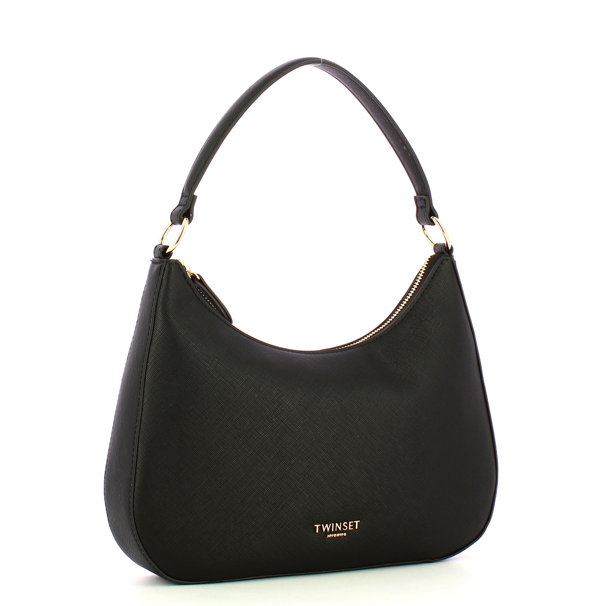 Twin Set Sottospalla Hobo Piccola Nero - 2 Twin Set Sottospalla Hobo Piccola Nero - 2