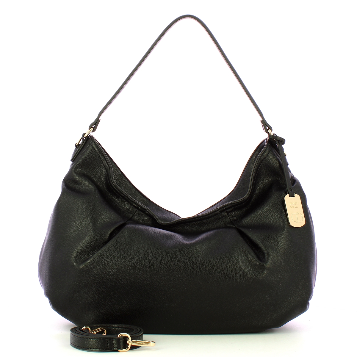 Twin Set Sottospalla Hobo Grande Nero - 4 Twin Set Sottospalla Hobo Grande Nero - 4