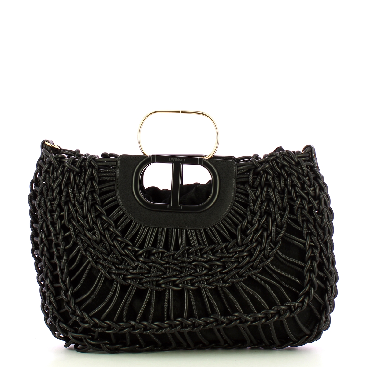 Twin Set Borsa a mano Lila Nero - 1 Twin Set Borsa a mano Lila Nero - 1