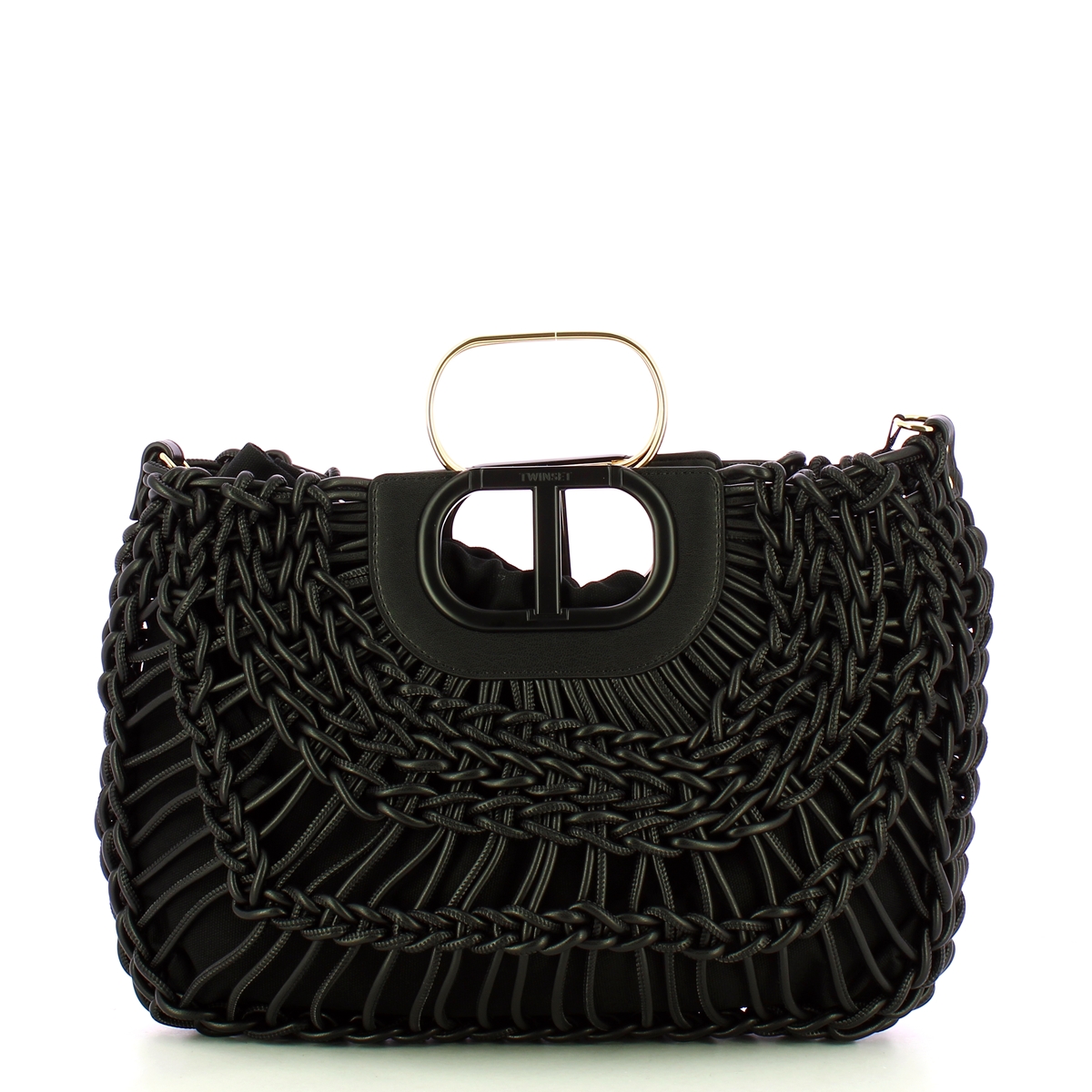 Twin Set Borsa a mano Lila Nero - 3 Twin Set Borsa a mano Lila Nero - 3