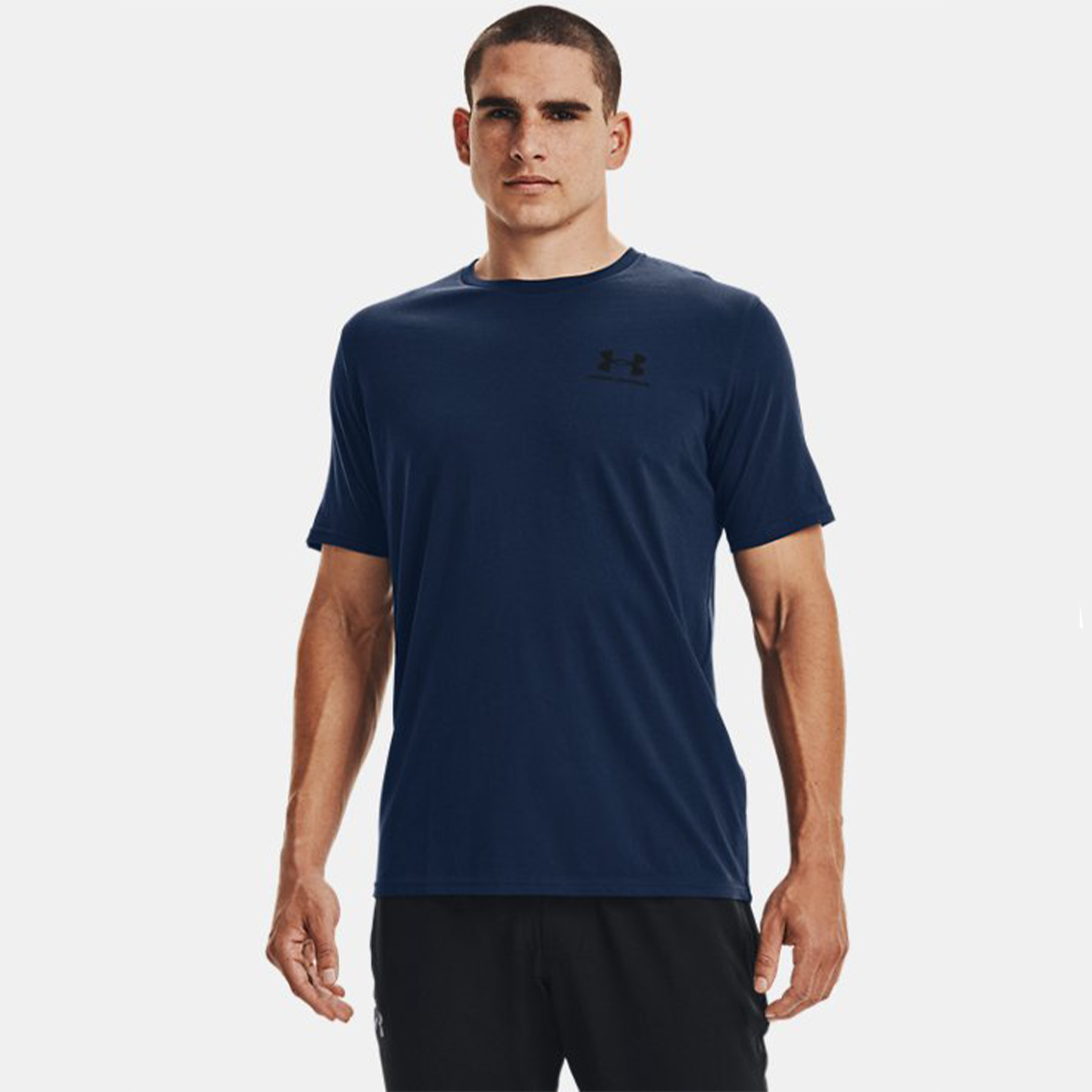UNDE T-Shirt UA Left Chest Logo Academy Black - 3 UNDE T-Shirt UA Left Chest Logo Academy Black - 3