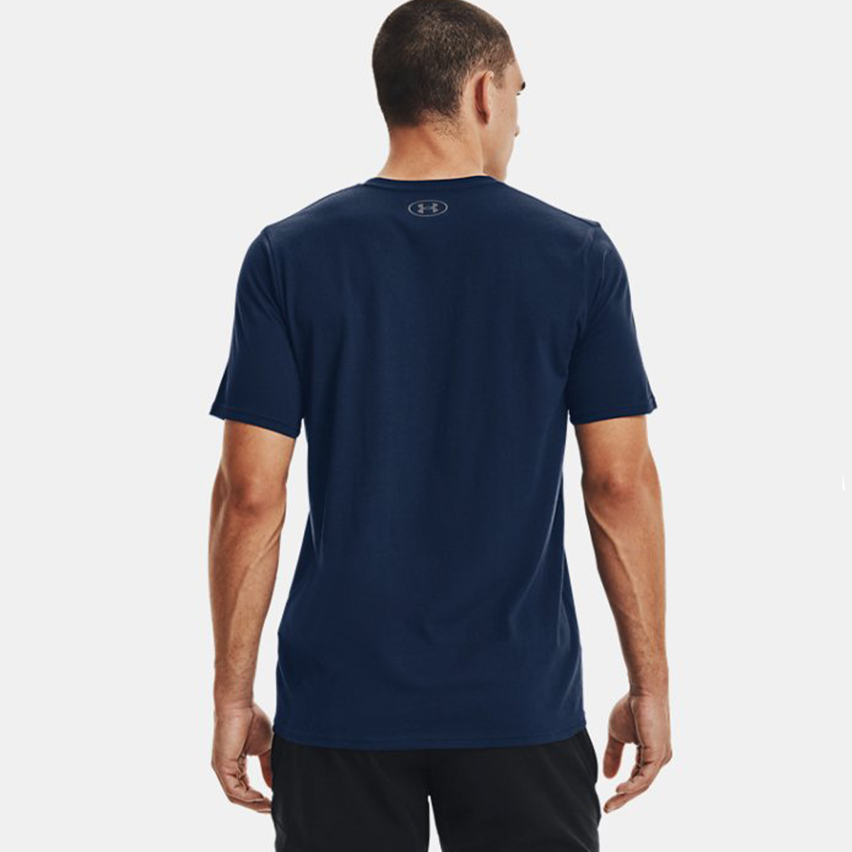 UNDE T-Shirt UA Left Chest Logo Academy Black - 4 UNDE T-Shirt UA Left Chest Logo Academy Black - 4