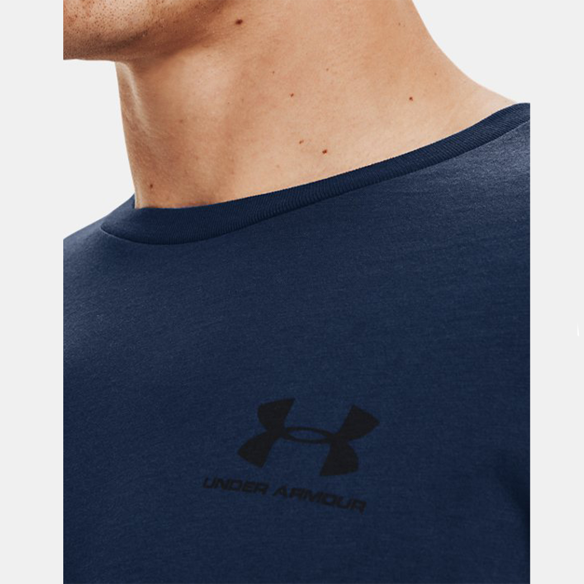 UNDE T-Shirt UA Left Chest Logo Academy Black - 6 UNDE T-Shirt UA Left Chest Logo Academy Black - 6