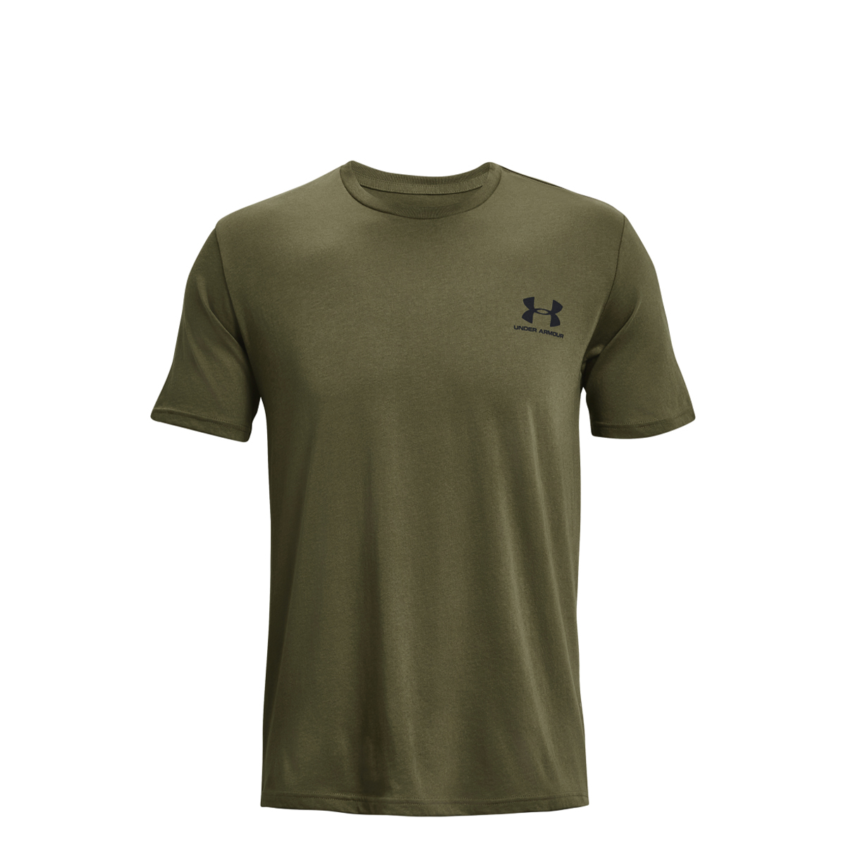 UNDE T-Shirt UA Left Chest Logo Marine OD Green Black Black - 1 UNDE T-Shirt UA Left Chest Logo Marine OD Green Black Black - 1