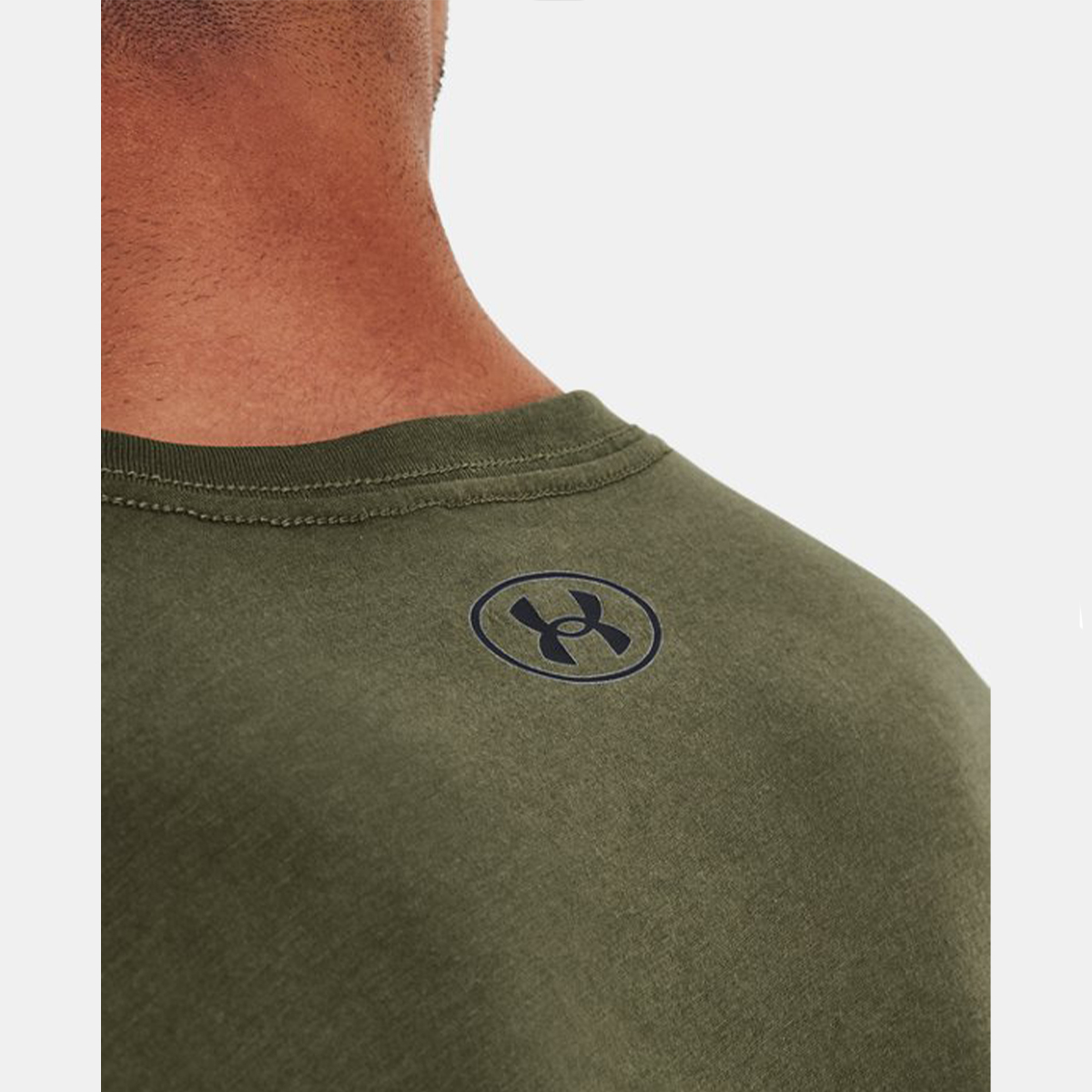 UNDE T-Shirt UA Left Chest Logo Marine OD Green Black Black - 6 UNDE T-Shirt UA Left Chest Logo Marine OD Green Black Black - 6