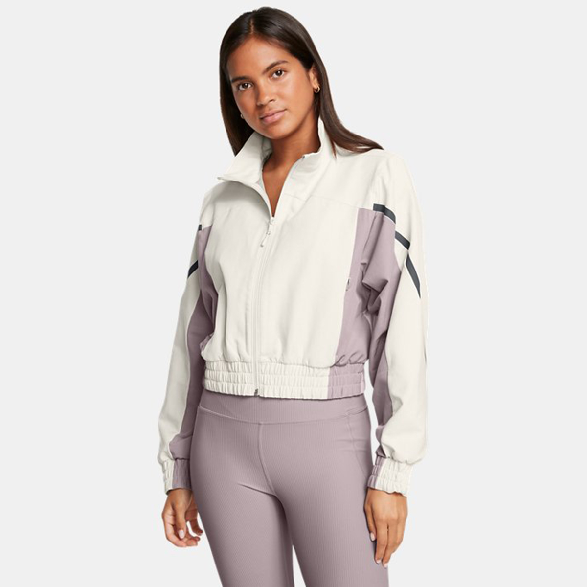 UNDE Felpa UA Unstoppable Crop Summit White - 2