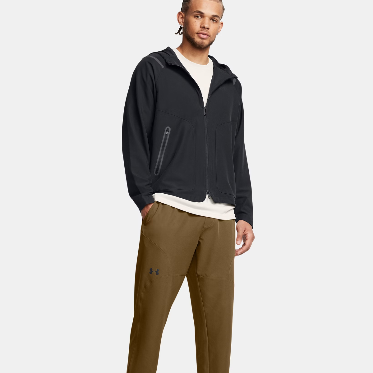 UNDE Giacca UA Unstoppable Left Chest Black - 4 UNDE Giacca UA Unstoppable Left Chest Black - 4