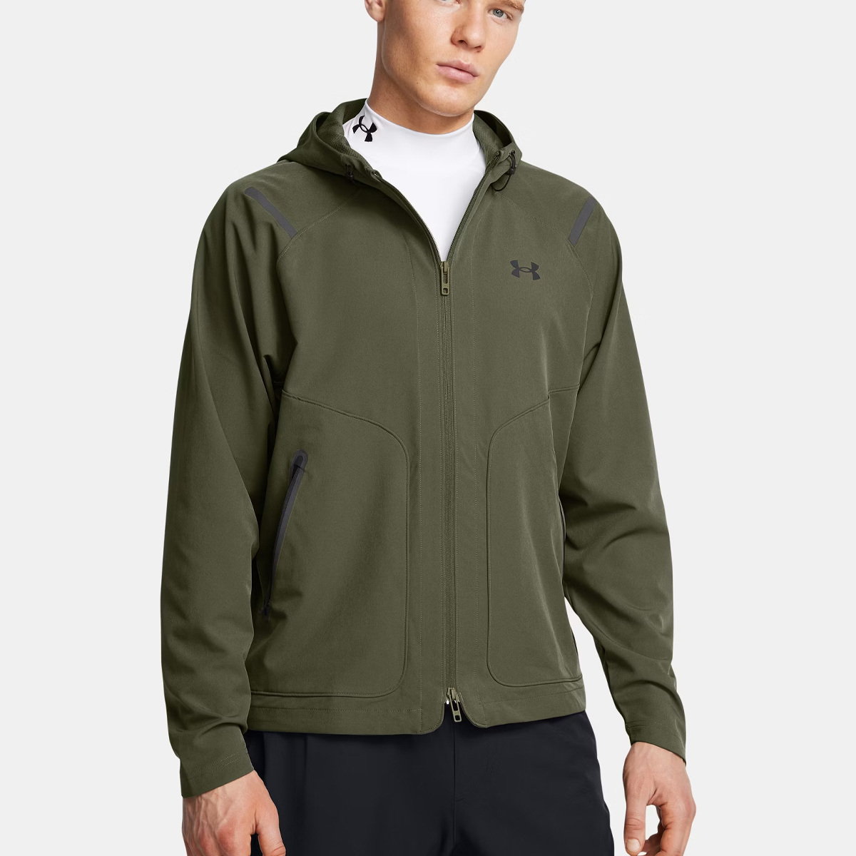 UNDE Giacca UA Unstoppable Left Chest Marine OD Green - 2 UNDE Giacca UA Unstoppable Left Chest Marine OD Green - 2