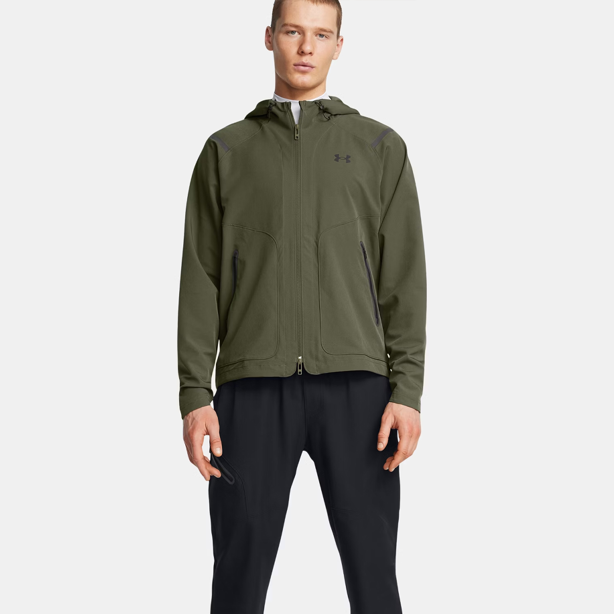 UNDE Giacca UA Unstoppable Left Chest Marine OD Green - 4 UNDE Giacca UA Unstoppable Left Chest Marine OD Green - 4