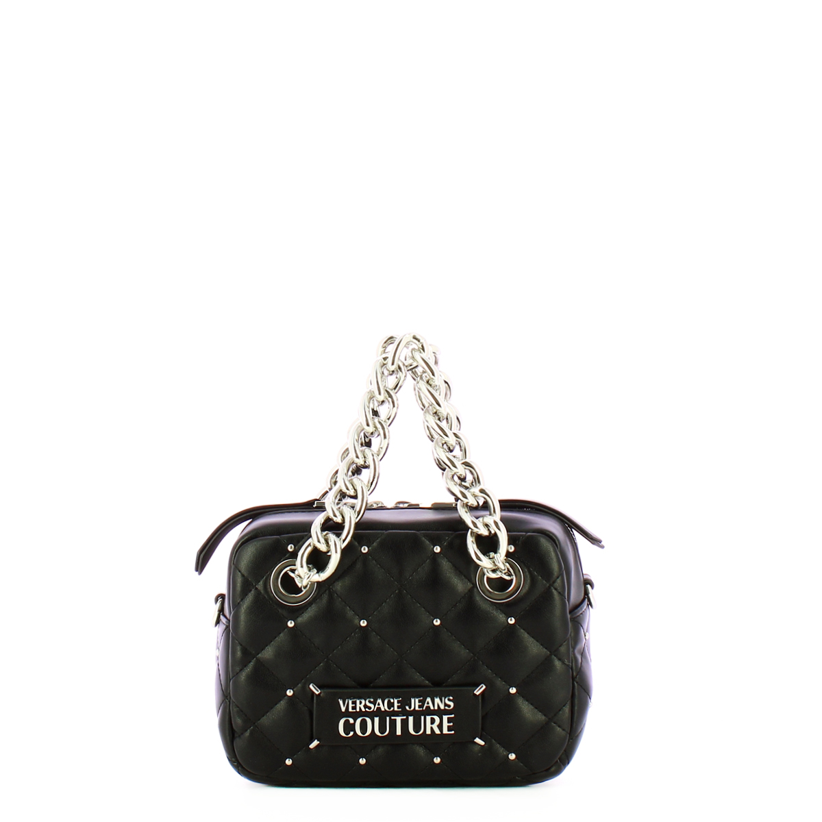 Versace Jeans Couture Mini Bauletto trapuntato Black - 1 Versace Jeans Couture Mini Bauletto trapuntato Black - 1