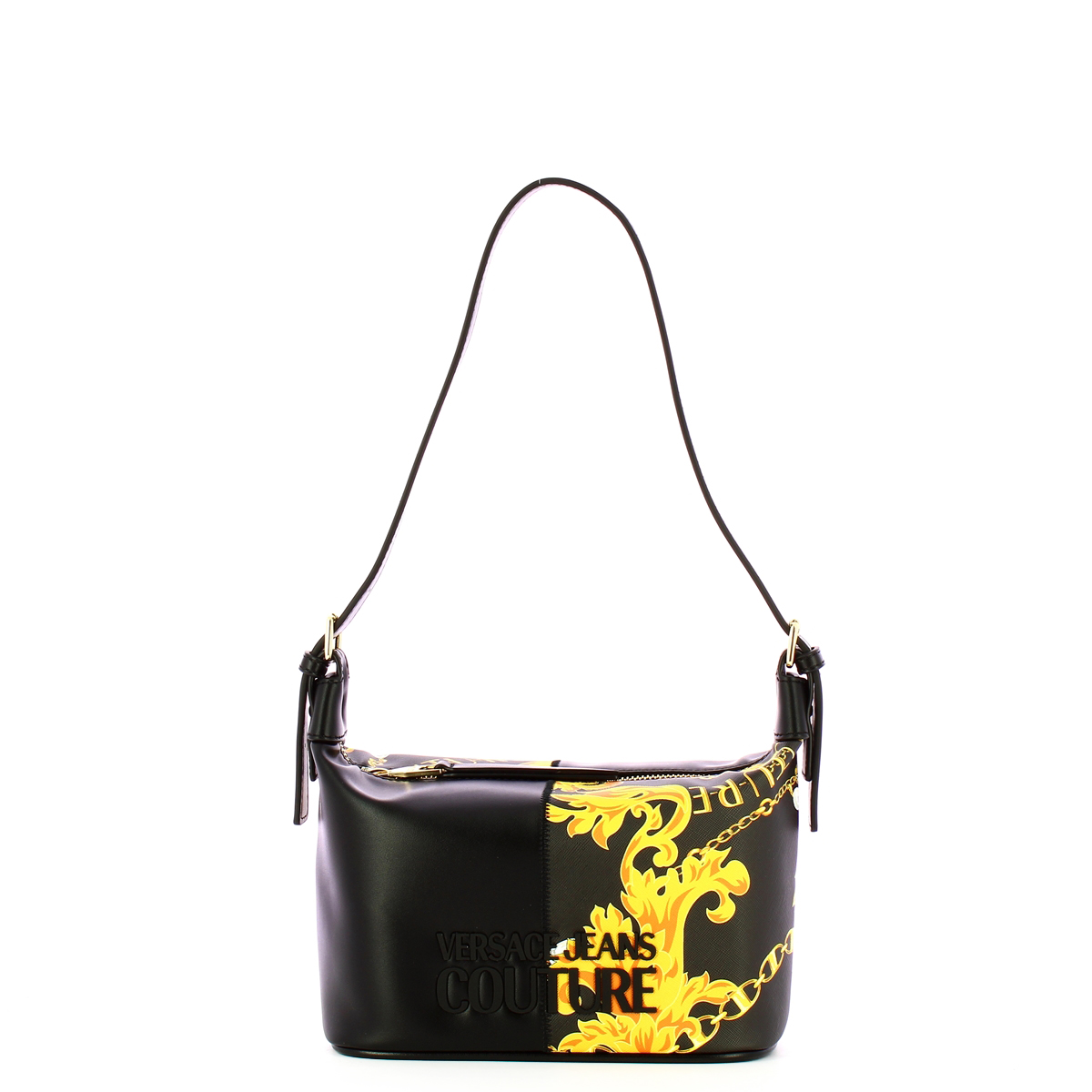 Versace Jeans Couture Borsa a spalla Rock Cut Black Gold - 1 Versace Jeans Couture Borsa a spalla Rock Cut Black Gold - 1