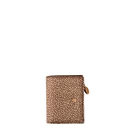 Borbonese Small Beige Marrone Wallet - 1