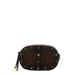 Borbonese Camera Case con borchiette Testa Moro Nero - 1
