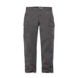 Carhartt Pantaloni Relaxed Straight Rigby Cargo Shadow - 1