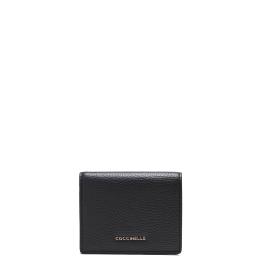Coccinelle Portafoglio Piccolo Metallic Soft Noir - 1
