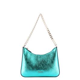 Iuntoo Borsa a spalla Media Eleganza Metallic Acqua - 1