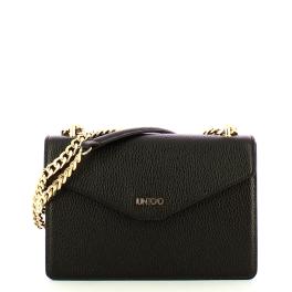 Iuntoo Tracolla con Patta Eleganza Nero - 1