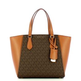 Michael Kors Borsa a mano Taryn Small Brn Acorn - 1