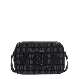 Liu Jo Camera Bag Logo Jacquard Nero - 1