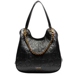 Liu Jo Hobo bag grande con catena Black - 1