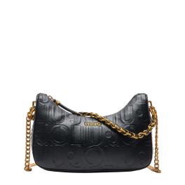 Liu Jo Tracollina hobo piccola con logo Black - 1