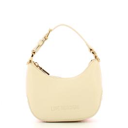 Love Moschino Hobo Bag a mano Mini Avorio - 1