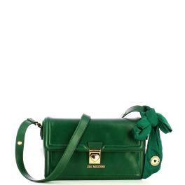 Love Moschino Borsa a spalla con Fiocco Verde - 1
