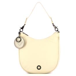 Mandarina Duck Hobo Bag Mellow in pelle Papyrus - 1