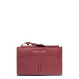 Piquadro Portafoglio piccolo Bifold Circle Bordeaux - 1