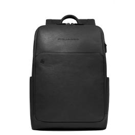 Piquadro Zaino Porta PC Black Square 14" Nero - 1