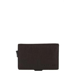 Piquadro Compact Wallet Doppio Black Square Testa Moro - 1