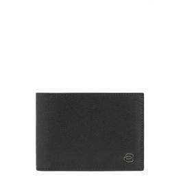 Piquadro Portafoglio 2 scomparti Black Square Nero - 1