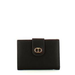 Twin Set Portafoglio Medio Oval T Nero - 1