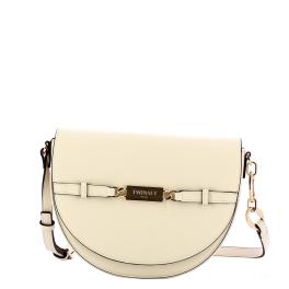 Twinset Borsa a tracolla Round White Cream - 1